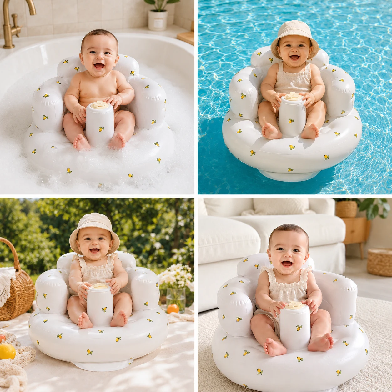 Fauteuil bébé GLOOVI utilisé partout